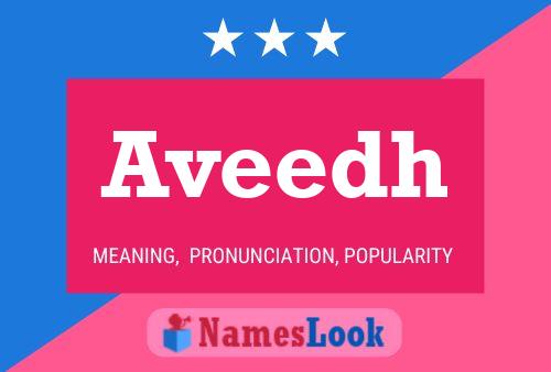 Aveedh Name Poster