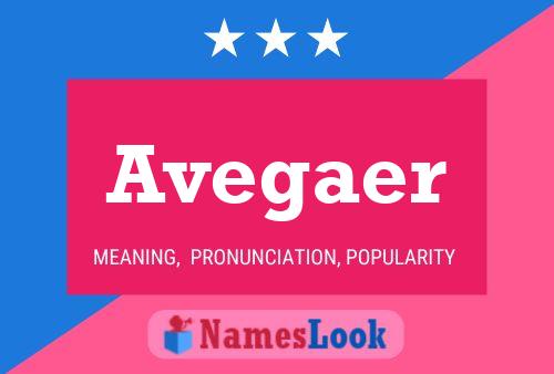 Avegaer Name Poster