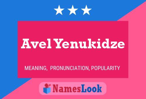 Avel Yenukidze Name Poster