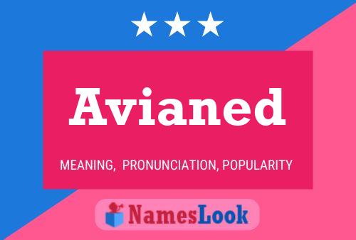 Avianed Name Poster