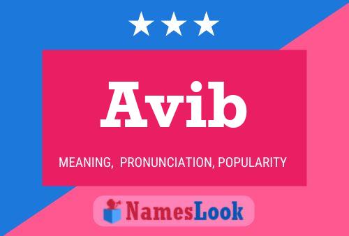 Avib Name Poster