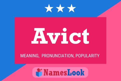 Avict Name Poster