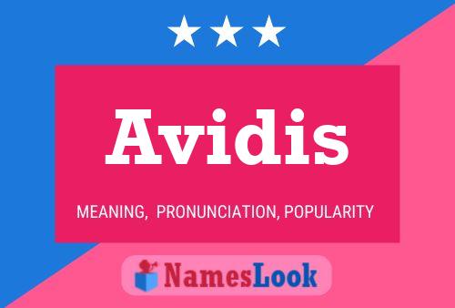 Avidis Name Poster