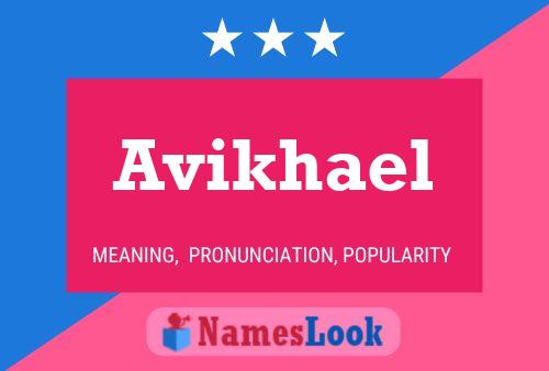 Avikhael Name Poster