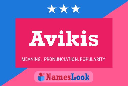 Avikis Name Poster