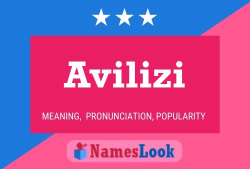 Avilizi Name Poster