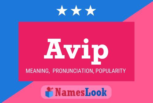 Avip Name Poster