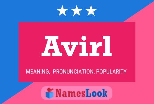 Avirl Name Poster