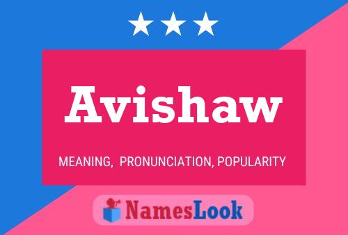 Avishaw Name Poster