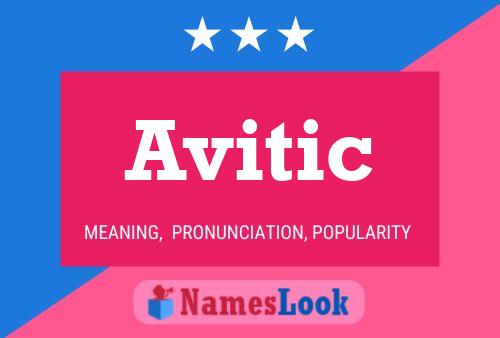 Avitic Name Poster