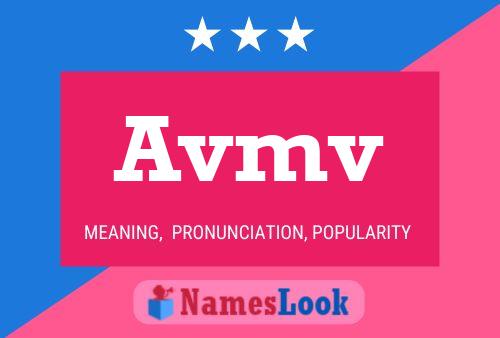 Avmv Name Poster