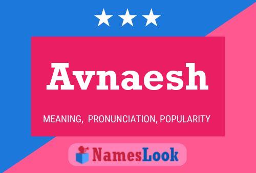 Avnaesh Name Poster