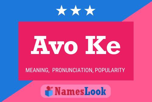 Avo Ke Name Poster