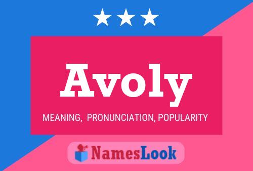 Avoly Name Poster