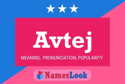 Avtej Name Poster