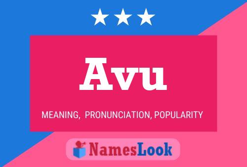 Avu Name Poster