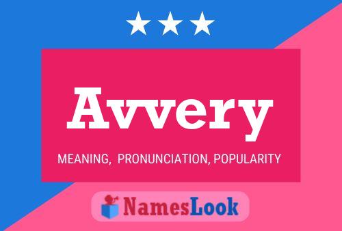 Avvery Name Poster