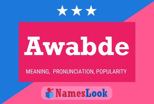 Awabde Name Poster