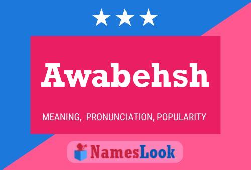 Awabehsh Name Poster