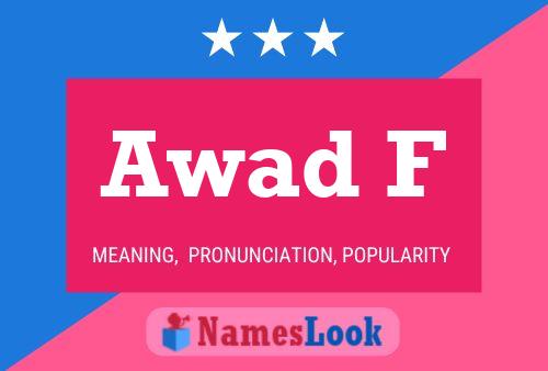 Awad F Name Poster