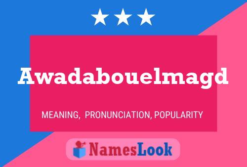 Awadabouelmagd Name Poster