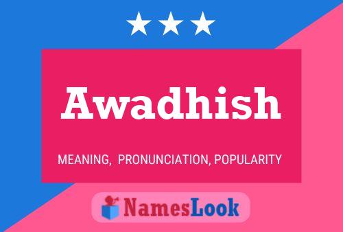 Awadhish Name Poster