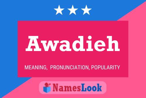 Awadieh Name Poster