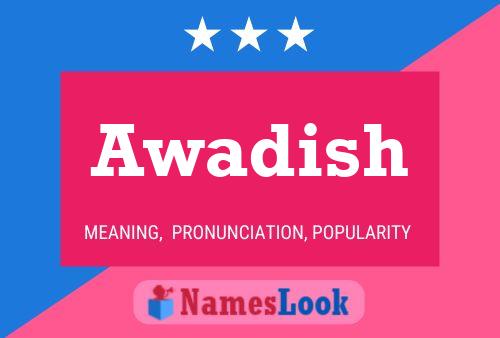 Awadish Name Poster