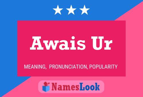 Awais Ur Name Poster