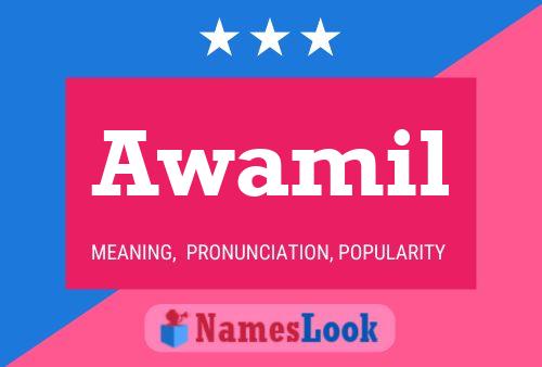 Awamil Name Poster