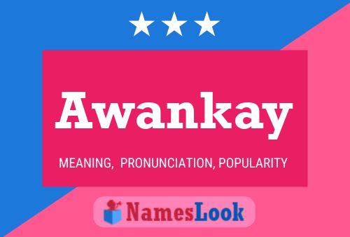 Awankay Name Poster