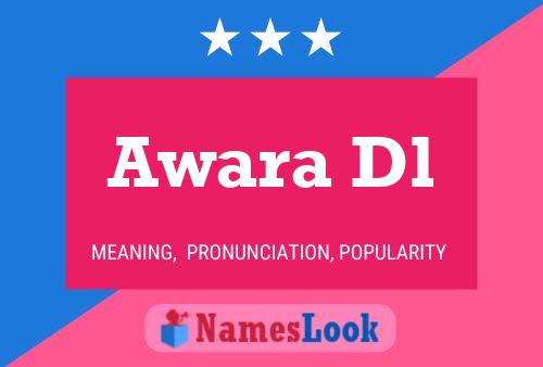 Awara Dl Name Poster