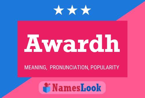 Awardh Name Poster