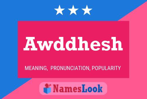 Awddhesh Name Poster