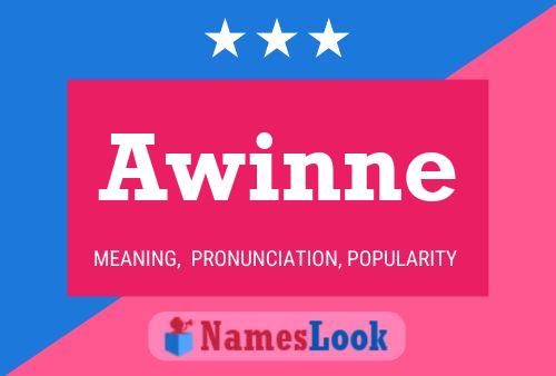 Awinne Name Poster