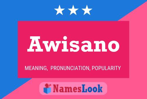 Awisano Name Poster