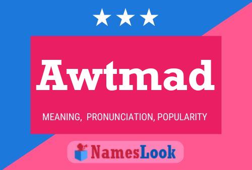 Awtmad Name Poster