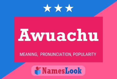 Awuachu Name Poster