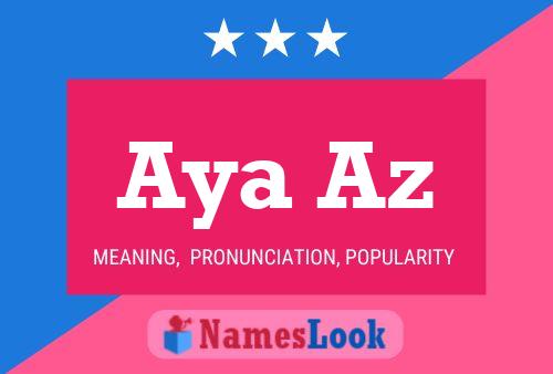 Aya Az Name Poster