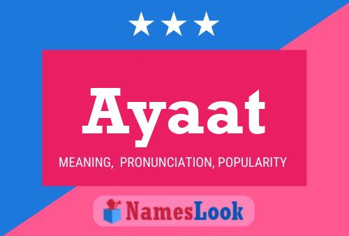 Ayaat Name Poster