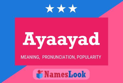 Ayaayad Name Poster