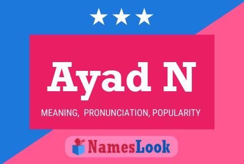 Ayad N Name Poster