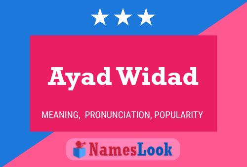 Ayad Widad Name Poster