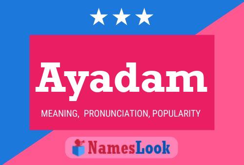 Ayadam Name Poster