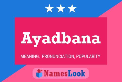 Ayadbana Name Poster