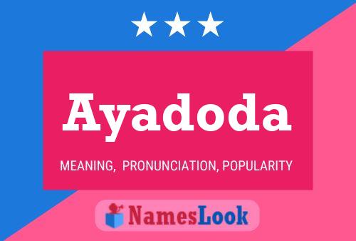 Ayadoda Name Poster