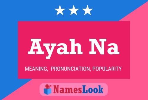 Ayah Na Name Poster