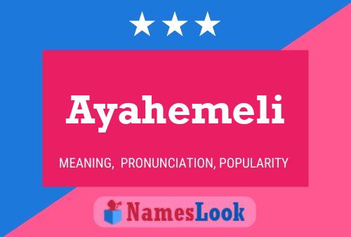 Ayahemeli Name Poster