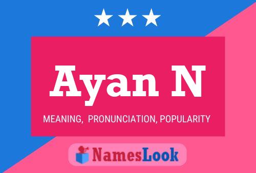 Ayan N Name Poster