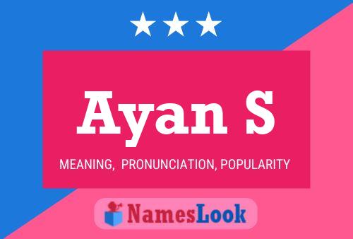 Ayan S Name Poster